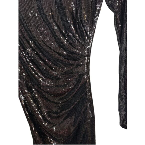 Dress The Population Emilia Black Sequined Dress Size XS - Picture 6 of 7